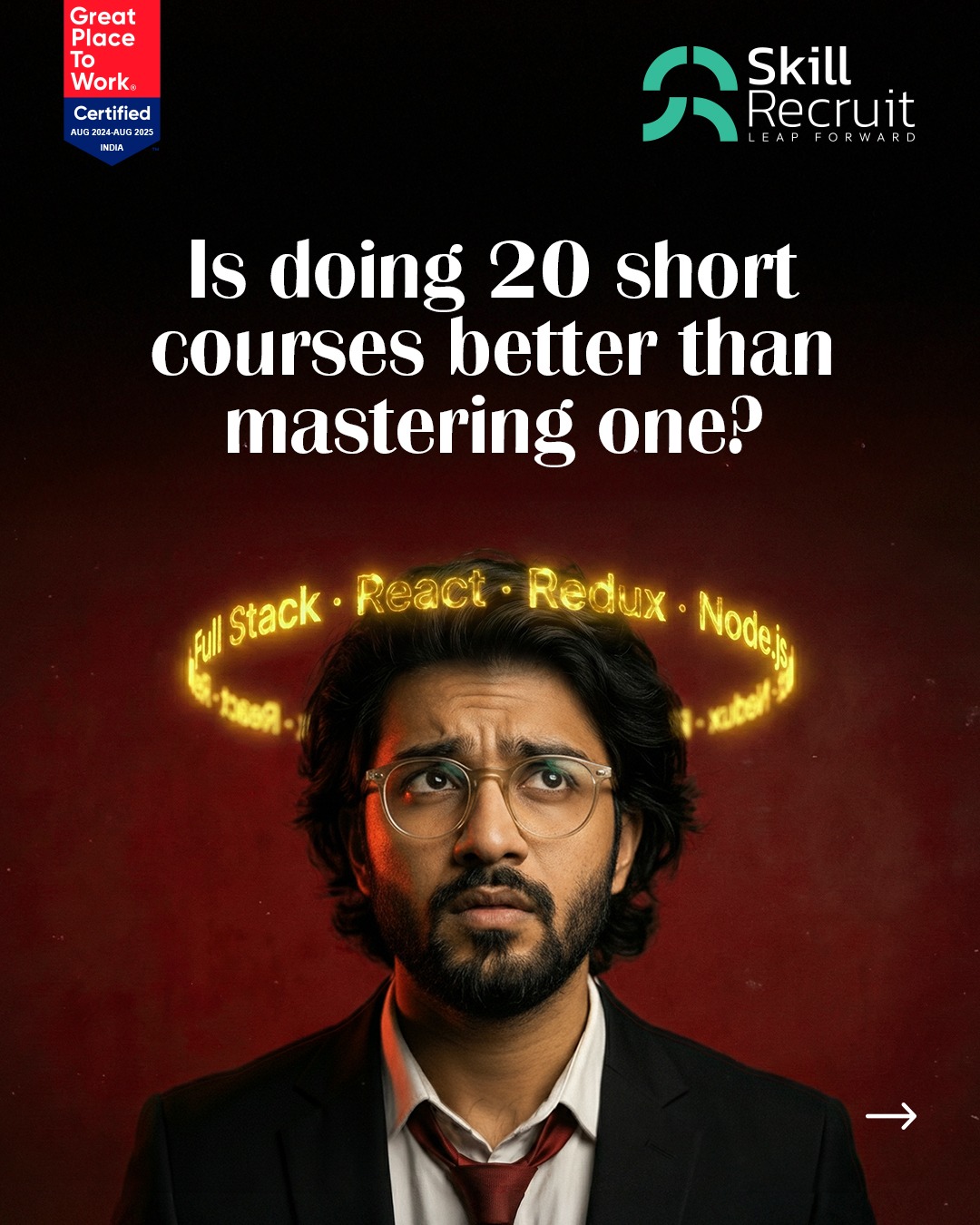 Skillrecruit campaign 1, slide 1